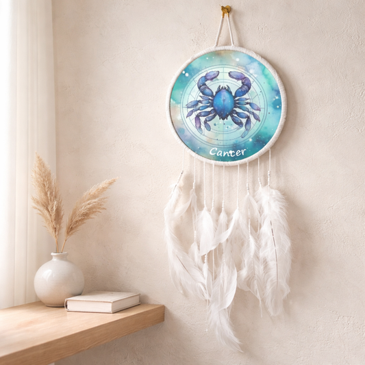 White Zodiac Dreamcatchers