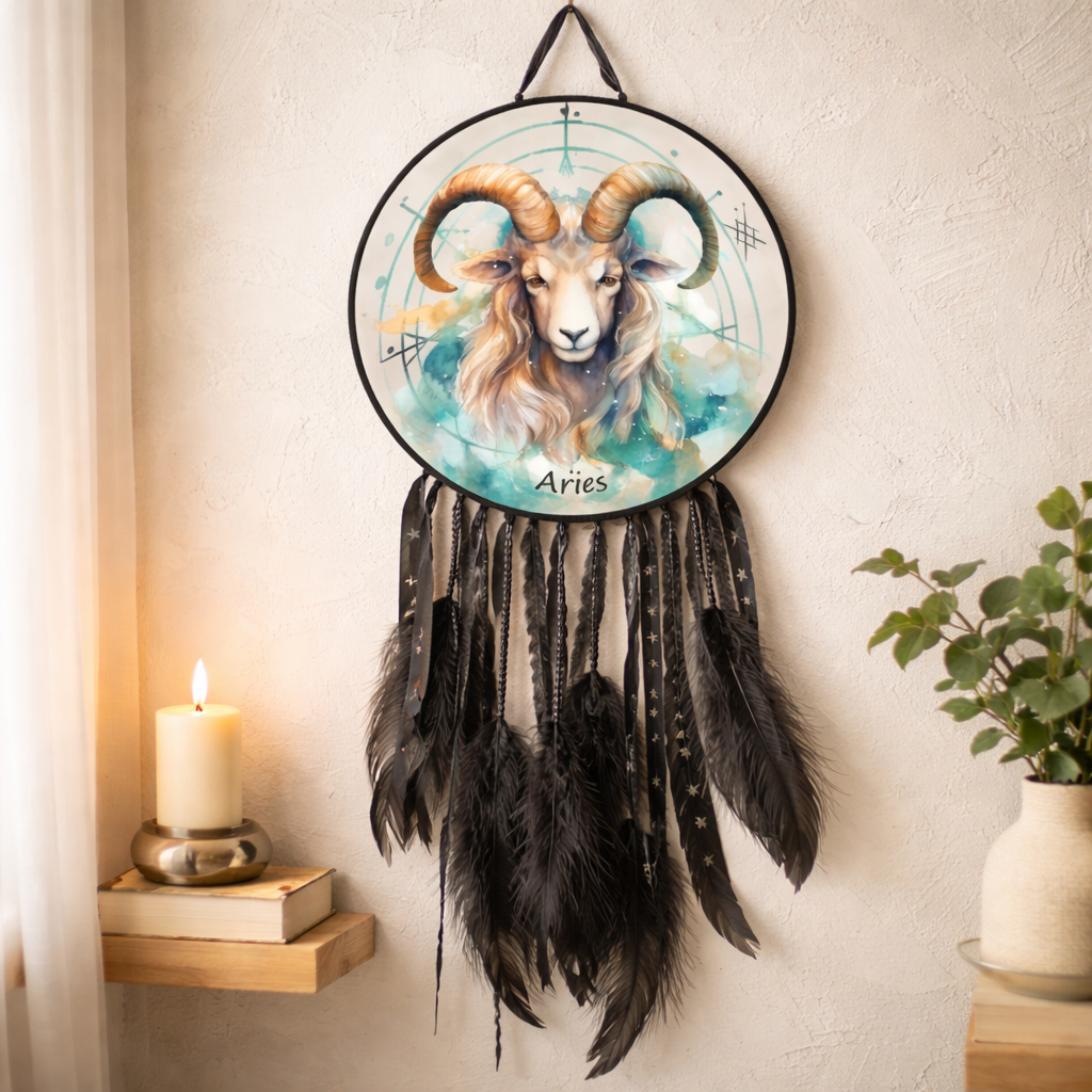Black Zodiac Dreamcatchers