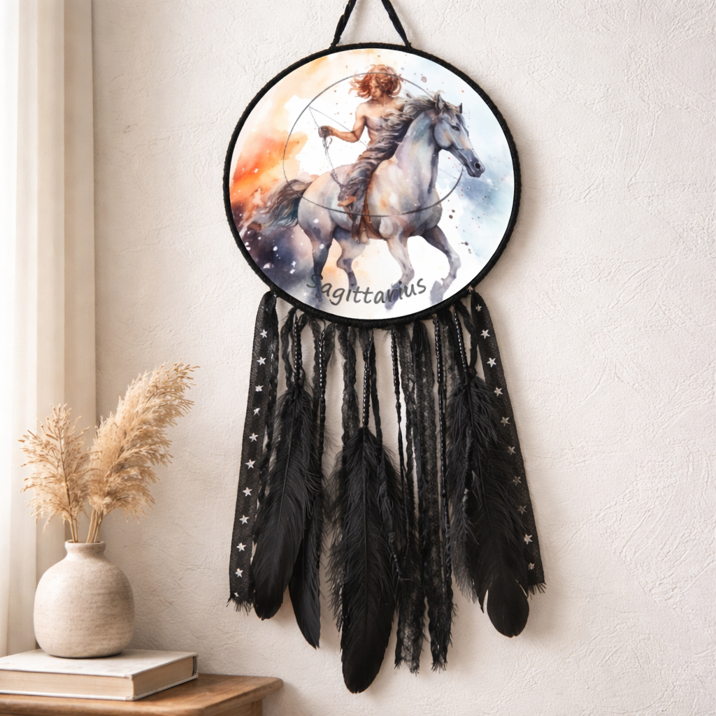 Black Zodiac Dreamcatchers