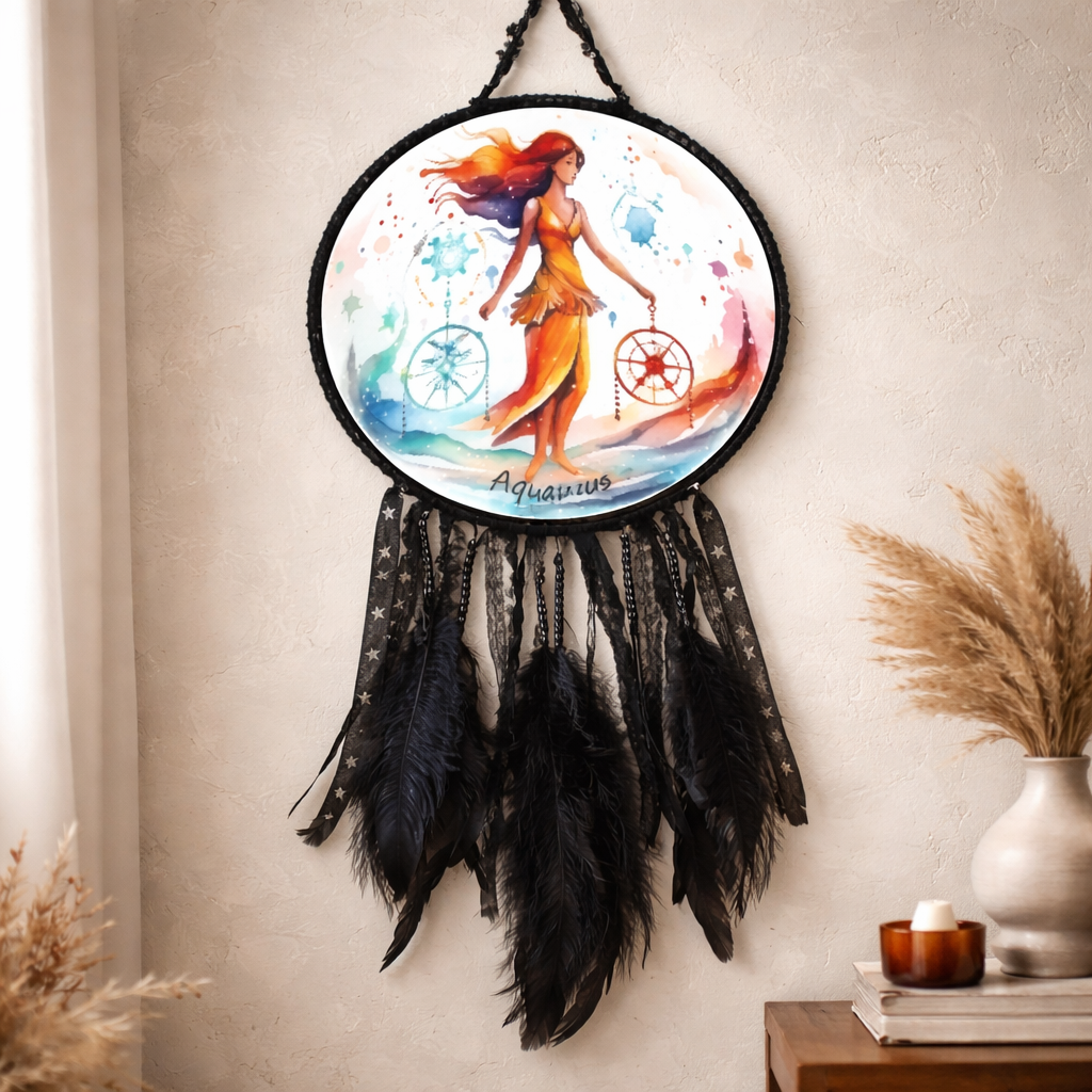 Black Zodiac Dreamcatchers