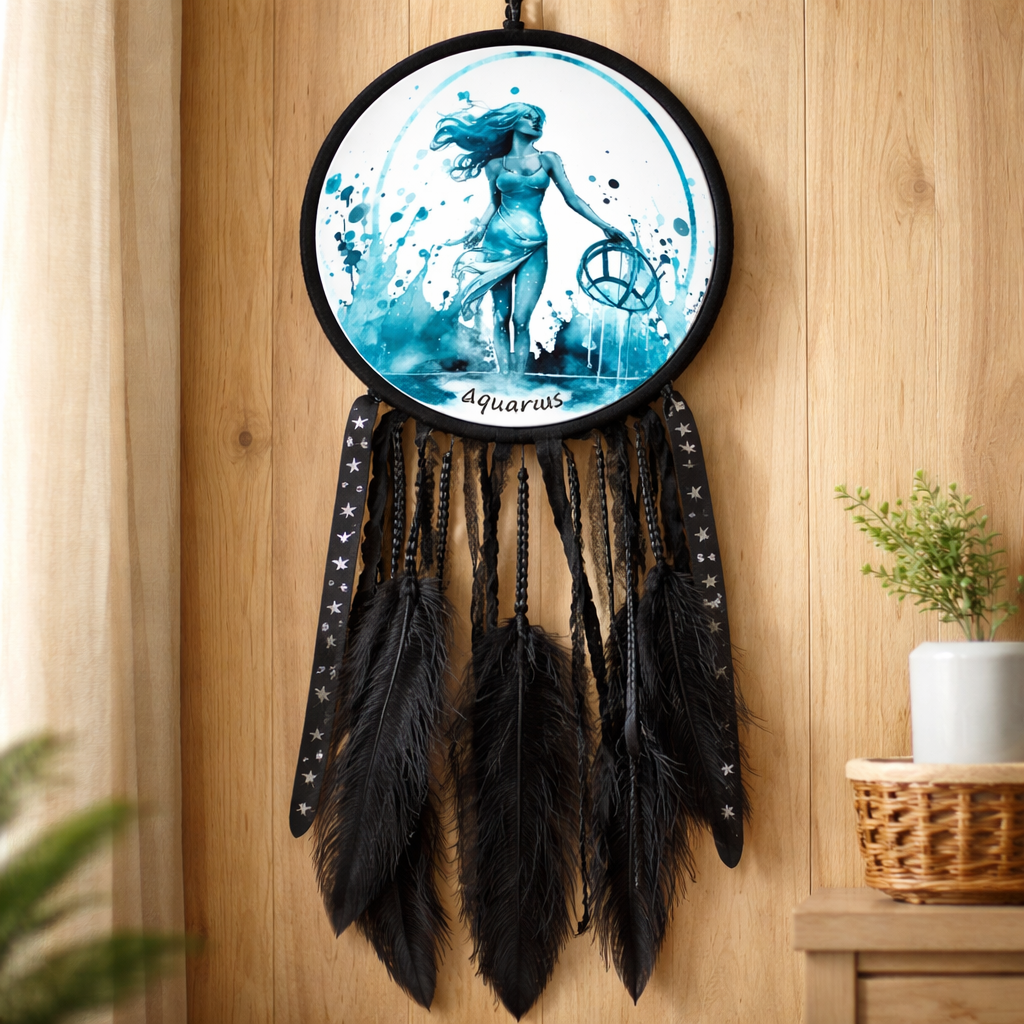 Black Zodiac Dreamcatchers