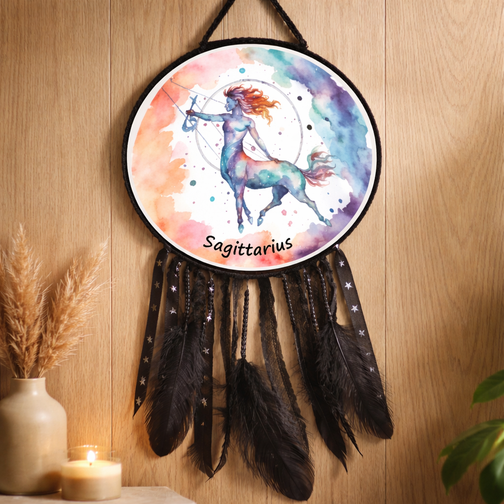Black Zodiac Dreamcatchers