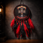 Gun's 'n Roses Red and Black Dreamcatcher