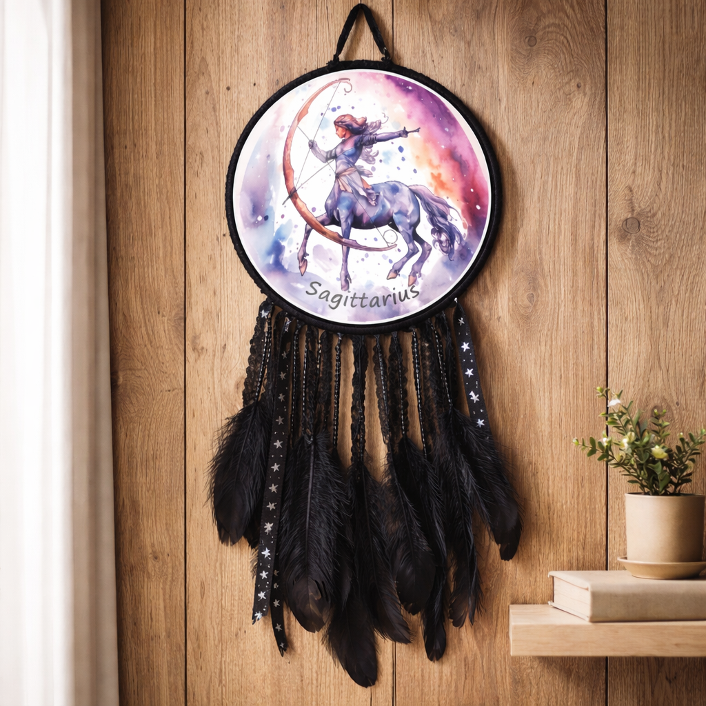 Black Zodiac Dreamcatchers