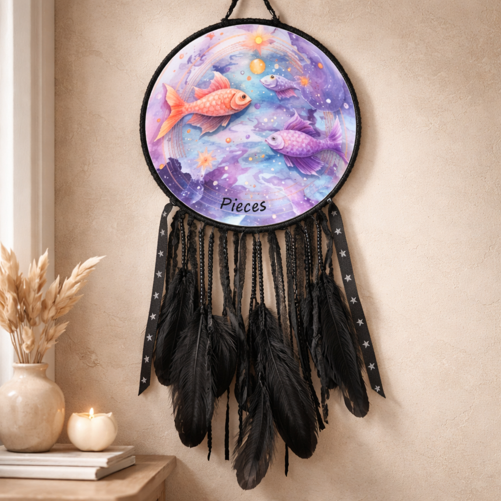Black Zodiac Dreamcatchers