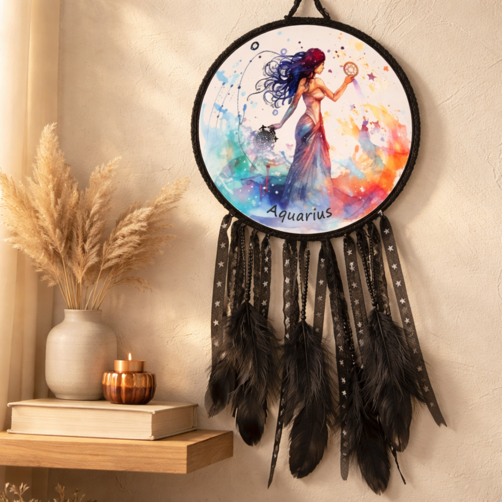 Black Zodiac Dreamcatchers