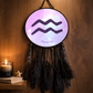 Zodiac Symbol Black Dreamcatchers