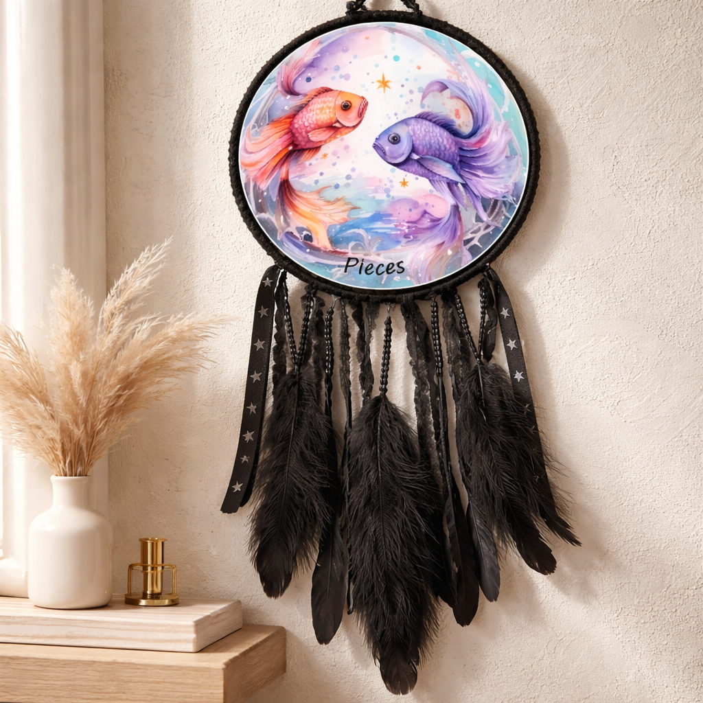 Black Zodiac Dreamcatchers