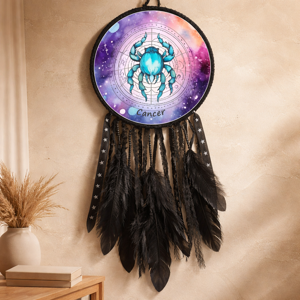 Black Zodiac Dreamcatchers