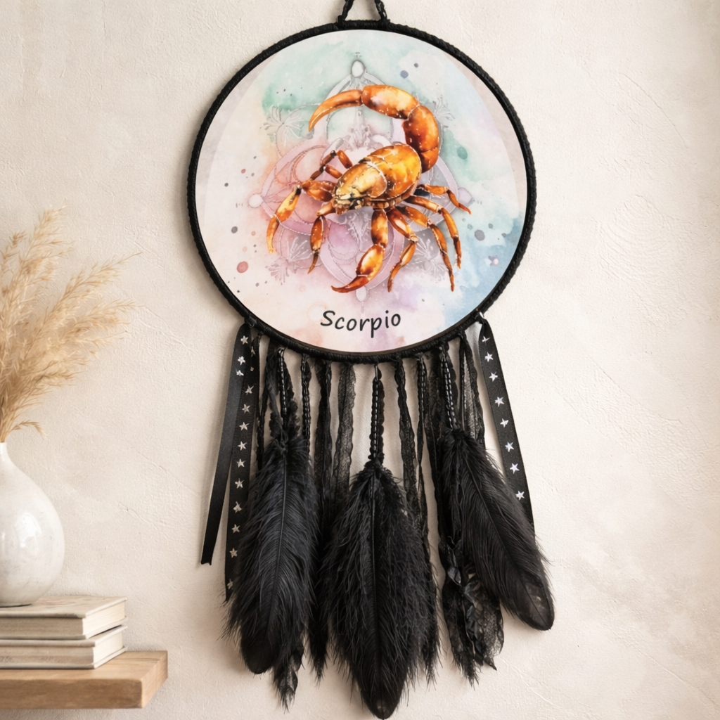 Black Zodiac Dreamcatchers